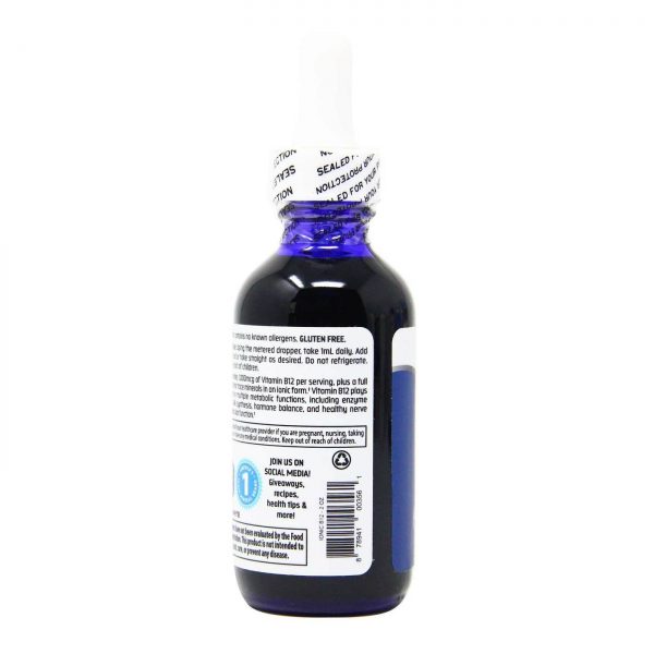 Comprar Trace Minerals Research Liquid Ionic B12, Uva - 1,000 mcg - 2 fl oz - Imagem 4