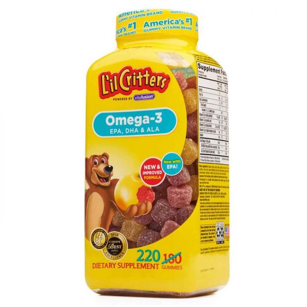 Comprar Lil Critters Omega-3 - 180 Gomas - Imagem 4