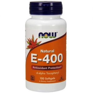 Comprar Now Foods, Vitamina E-400 D-Alfa Tocoferol - 100 Cápsulas em Gel
