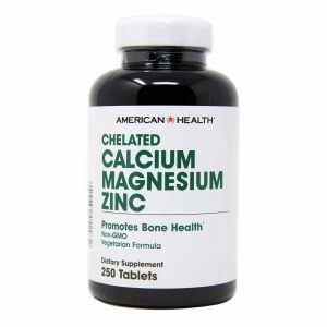 Comprar American Health, Cálcio Magnésio e Zinco Quelato - 250 Comprimidos