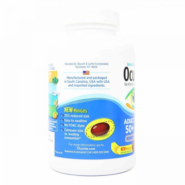 Comprar Bausch and Lomb Ocuvite - 150 cápsulas (MiniGels) - Imagem 4