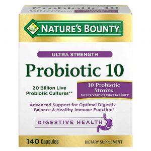 Comprar Nature's Bounty, Probiótico 10 - 140 Cápsulas
