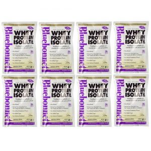 Comprar Bluebonnet Nutrition 100% Natural Whey Proteína Isolate Powder, Baunilha francesa - 8 Packets