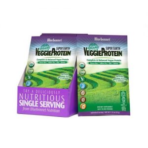 Comprar Bluebonnet Nutrition Super Earth Orgânico VeggieProteína Powder, Original - 8 Packets
