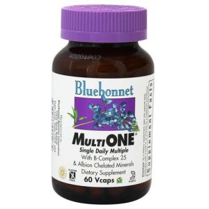 Comprar Bluebonnet Nutrition, MultiONE®, Com Ferro - 60 Cápsulas Vegetais