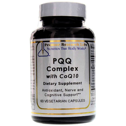 Comprar Premier Research Labs, Complexo PQQ com CoQ10 - 60 Cápsulas Vegetarianas
