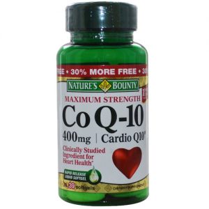 Comprar Nature's Bounty Maximum Strength Co Q-10 - 400 mg - 39 Cápsulas em Gel de liberação rápida