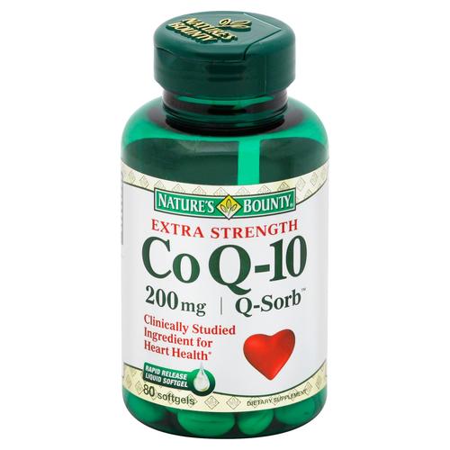 Comprar Nature's Bounty Co Q-10 - 200 mg - 80 Cápsulas em Gel
