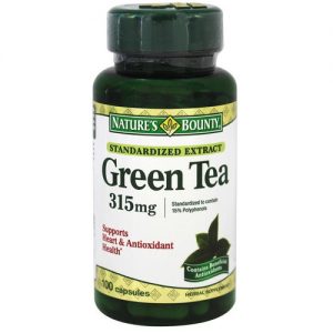 Comprar Nature's Bounty, Extrato de Chá Verde 315 mg - 100 Cápsulas