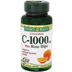 Comprar Nature's Bounty, Vitamina C com Rosa Mosqueta 1,000 mg - 100 Cápsulas