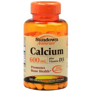 Comprar Sundown Naturals Cálcio mais D3 - 600 mg - 120 Tabletes