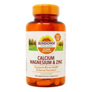 Comprar Sundown Naturals, Cálcio Magnésio e Zinco - 100 Cápsulas