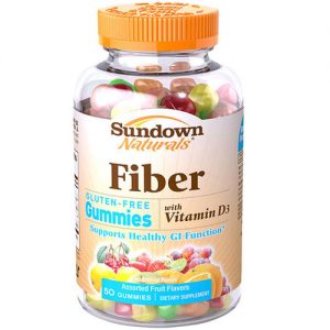 Comprar Sundown Naturals, Fibra 1,000 IU - 50 Gomas