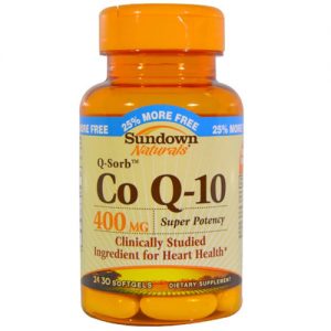 Comprar Sundown Naturals Co Q-10 - 400 mg - 30 Cápsulas em Gel