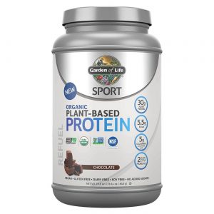 Comprar Garden of Life, SPORT Proteína Vegetal Orgânica, Chocolate - 840 g