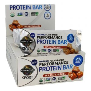 Comprar Garden of Life, Barra de Proteínas SPORT - Sabor Caramelo Salgado - 12 pacotes