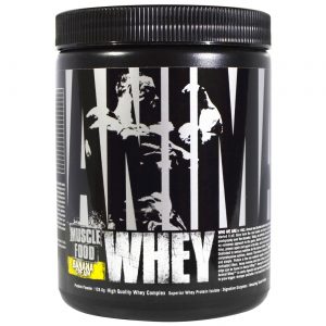 Comprar Universal Nutrition Animal Muscle Food Whey, Creme de banana - 128.6 g Trial Size