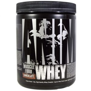 Comprar Universal Nutrition Animal Muscle Food Whey, Chocolate - 135 g Trial Size