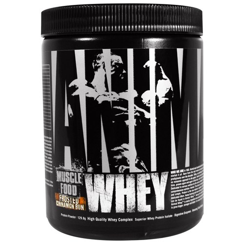 Comprar Universal Nutrition Animal Muscle Food Whey, Pão de canela - 129 g Trial Size