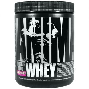 Comprar Universal Nutrition Animal Muscle Food Whey, morango - 127 g Trial Size