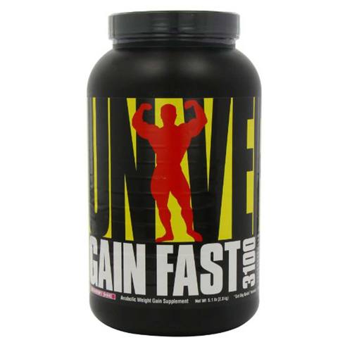 Comprar Universal Nutrition Gain Fast 3100, morango - 5.1 lbs