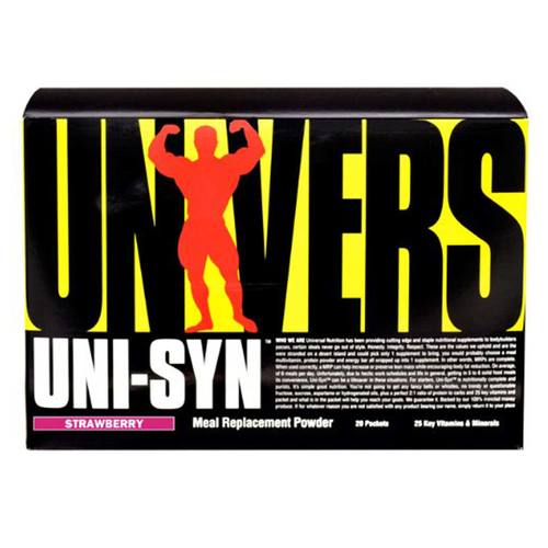 Comprar Universal Nutrition Uni-Syn, morango - 20 packets