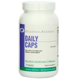 Comprar Universal Nutrition Daily MultiVitamina and Mineral - 75 Cápsulas