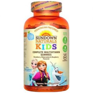 Comprar Sundown Naturals, Multivitamínico Completo para Crianças - Morango, melancia e framboesa - 180 Gomas