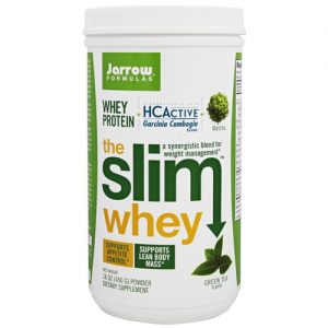 Comprar Jarrow Formulas Slim Whey Proteína, Chá verde - 16 oz