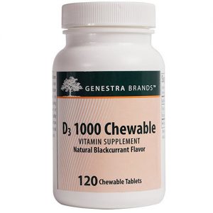 Comprar Genestra D3 - 1000 IU - 120 Chewable Tabletes