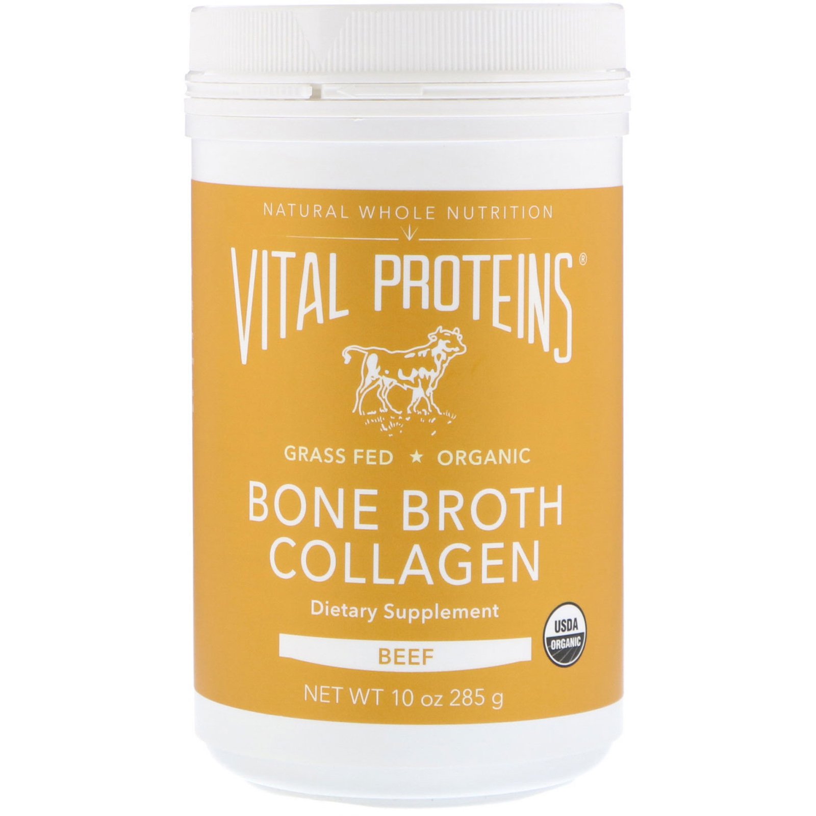 Comprar Vital Proteins, Bone Broth Collagen, Beef, 10 oz (285 g)