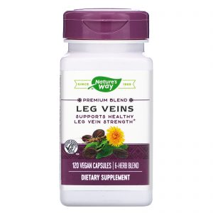 Comprar Nature's Way, Leg Veins, Premium Blend, 120 Vegan Capsules