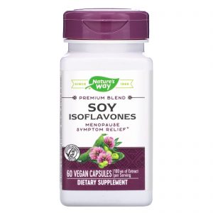 Comprar Nature's Way, Premium Blend, Soy Isoflavones, 100 mg, 60 Vegan Capsules