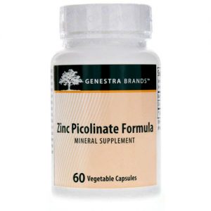 Comprar Genestra, Fórmula de Picolinato de Zinco - 30 mg - 60 Cápsulas Vegetarianas