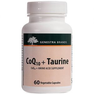 Comprar Genestra CoQ10 + Taurina - 60 Cápsulas Vegetarianas