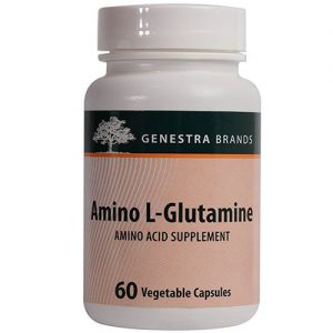 Comprar Genestra Amino L-Glutamina - 500 mg - 60 Cápsulas Vegetarianas