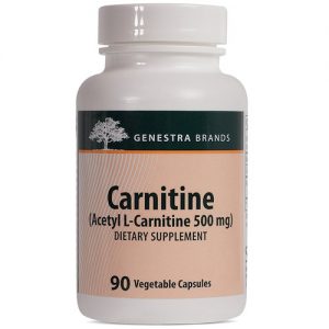 Comprar Genestra Carnitina - 500 mg - 90 Cápsulas Vegetarianas