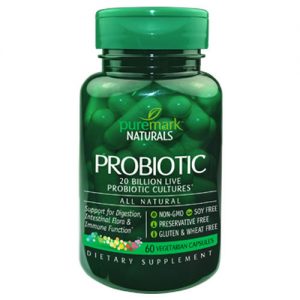 Comprar Puremark Naturals, Probiótico - 60 Cápsulas Vegetarianas