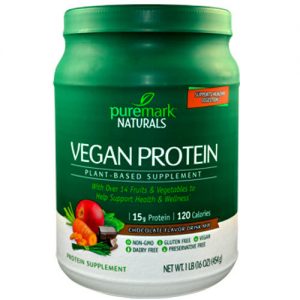 Comprar Puremark Naturals Vegano Proteína, Chocolate - 16 oz