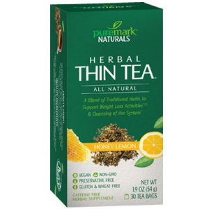 Comprar Puremark Naturals Ervaal Thin Chá, Mel limão - 30 Chá Bags