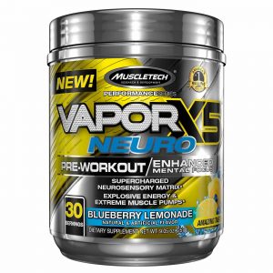 Comprar MuscleTech Vapor X5 Neuro Pre-Workout Limonada de mirtilo - 30 Servings