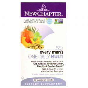 Comprar New Chapter Every Mans One Daily Multi 55 Plus 24 Vegetarian tablets