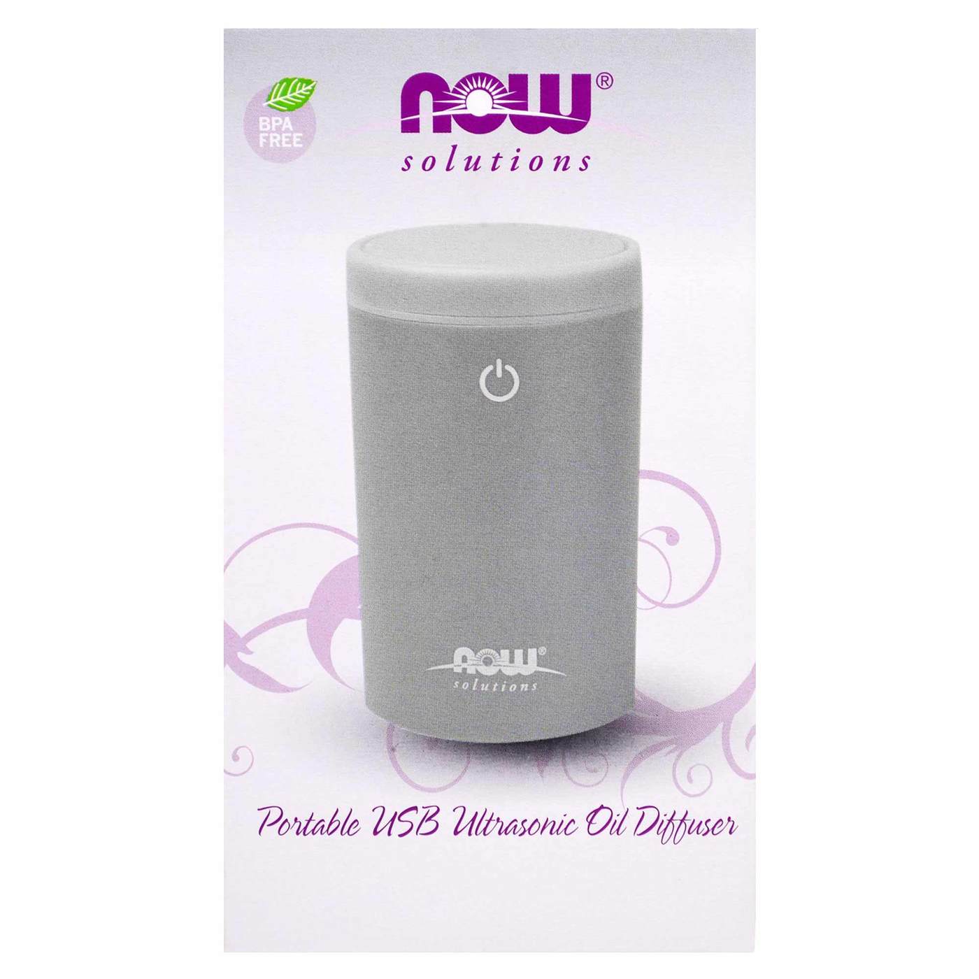 Comprar Now Foods, Difusor de Óleo Ultra-Sônico Portátil USB - 1 Unidade - Imagem 2