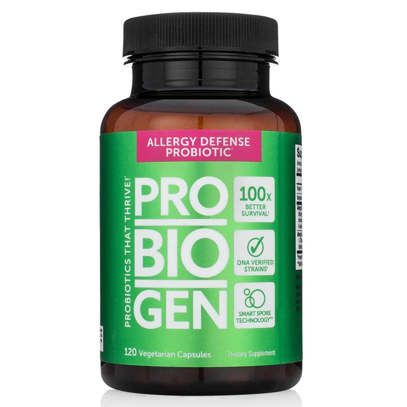 Comprar Probiogen, Probióticos Defesa da Alergia - 120 Cápsulas Vegetarianas - Imagem 2