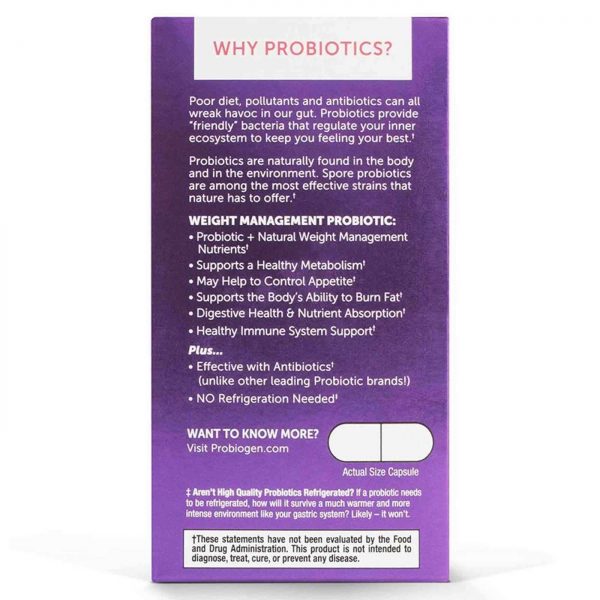 Comprar Probiogen, Probiótico Controle de Peso - 60 Cápsulas - Imagem 4