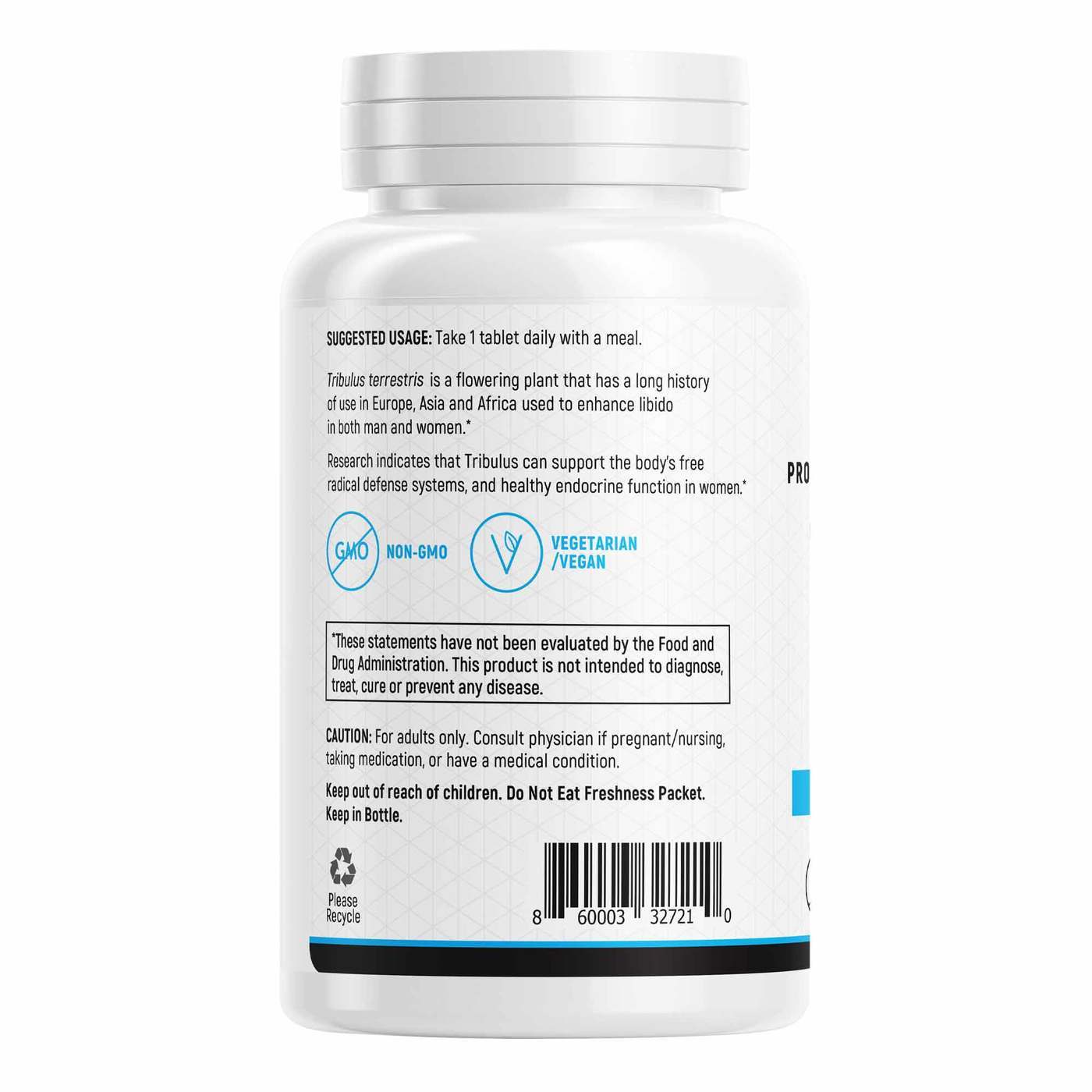 Comprar eVitamins Tribulus - 90 Tabletes - Imagem 2