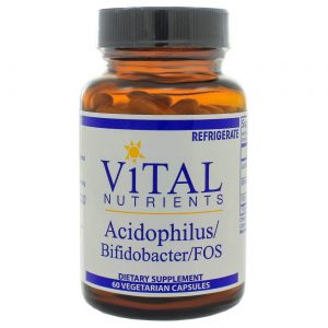 Comprar Vital Nutrients AcidophilusBifidoFOS - 60 VCapsules