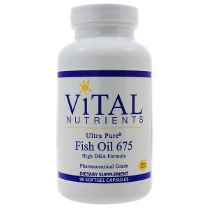 Comprar Vital Nutrients Ultra Pure Fish Oil 675 High DHA Limão - 90 Softgel Capsules