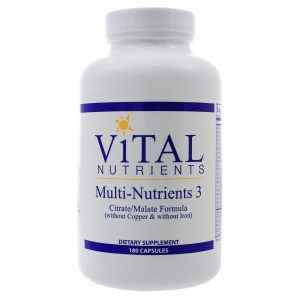 Comprar Vital Nutrients, Multi-Nutrients 3 - 180 Cápsulas