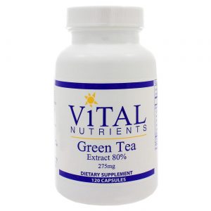 Comprar Vital Nutrients, Extrato de chá verde - 275 mg - 120 Cápsulas